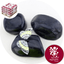 Chinese Cobbles - Polished Black Granite - 2700